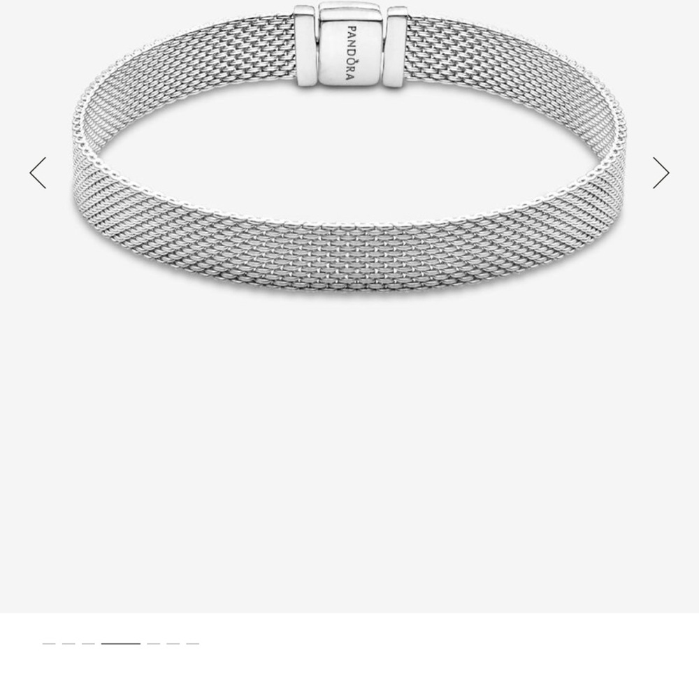 Pandora Silver Mesh Bracelet